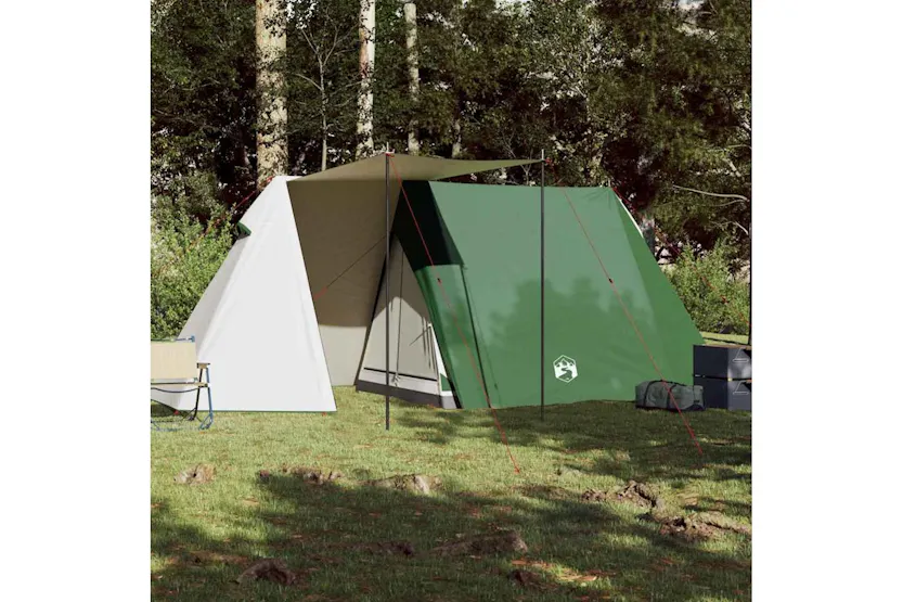 Vidaxl Camping Tent 3-person Green Waterproof Vidaxl Camping Tent 3-person Green Waterproof