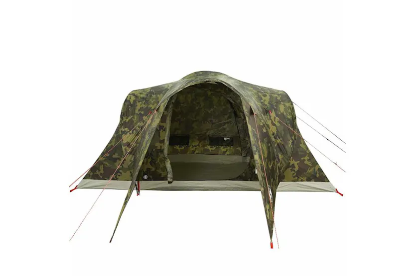Vidaxl Family Tent Dome 6-person Camouflage Waterproof Vidaxl Family Tent Dome 6-person Camouflage Waterproof