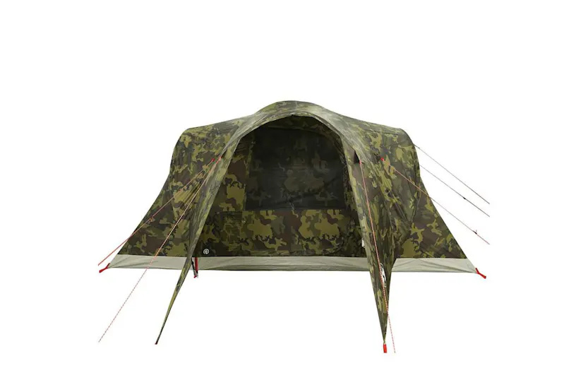 Vidaxl Family Tent Dome 6-person Camouflage Waterproof Vidaxl Family Tent Dome 6-person Camouflage Waterproof