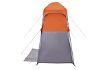 Vidaxl Shower Tent 2-person Grey And Orange Waterproof Vidaxl Shower Tent 2-person Grey And Orange Waterproof