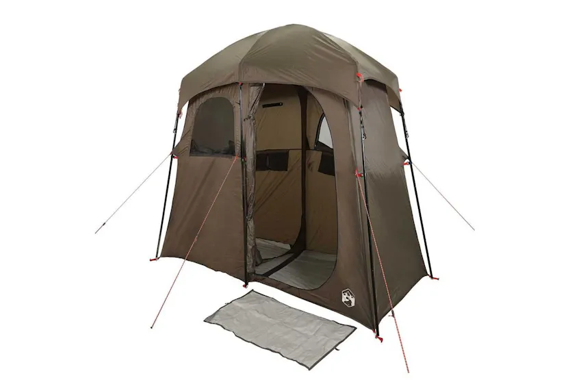 Vidaxl Shower Tent 2-person Brown Waterproof Vidaxl Shower Tent 2-person Brown Waterproof