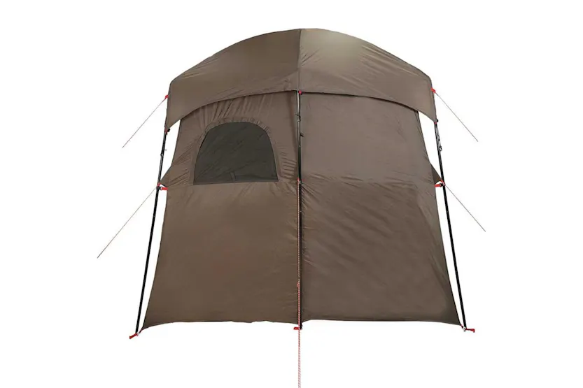 Vidaxl Shower Tent 2-person Brown Waterproof Vidaxl Shower Tent 2-person Brown Waterproof