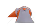 Vidaxl Family Tent Dome 6-person Grey And Orange Waterproof Vidaxl Family Tent Dome 6-person Grey And Orange Waterproof