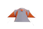 Vidaxl Family Tent Dome 6-person Grey And Orange Waterproof Vidaxl Family Tent Dome 6-person Grey And Orange Waterproof
