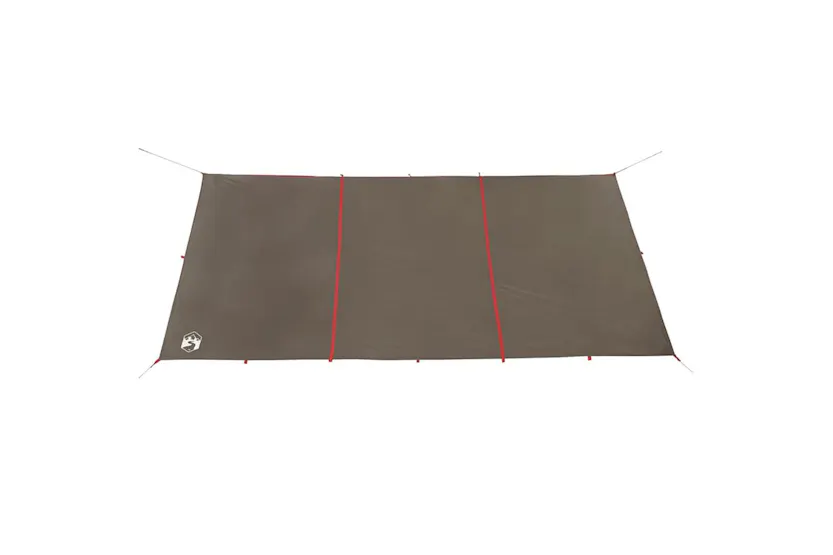 Vidaxl Camping Tarp Brown 451x420 Cm Waterproof Vidaxl Camping Tarp Brown 451x420 Cm Waterproof