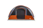Vidaxl Camping Tent Tunnel 5-person Grey And Orange Waterproof Vidaxl Camping Tent Tunnel 5-person Grey And Orange Waterproof