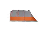 Vidaxl Camping Tent Tunnel 5-person Grey And Orange Waterproof Vidaxl Camping Tent Tunnel 5-person Grey And Orange Waterproof