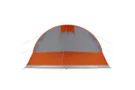 Vidaxl Camping Tent Tunnel 5-person Grey And Orange Waterproof Vidaxl Camping Tent Tunnel 5-person Grey And Orange Waterproof