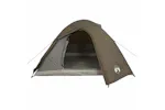 Vidaxl Camping Tent Dome 4-person Brown Waterproof Vidaxl Camping Tent Dome 4-person Brown Waterproof