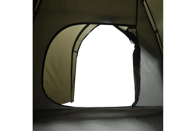 Vidaxl Camping Tent Dome 4-person Brown Waterproof Vidaxl Camping Tent Dome 4-person Brown Waterproof
