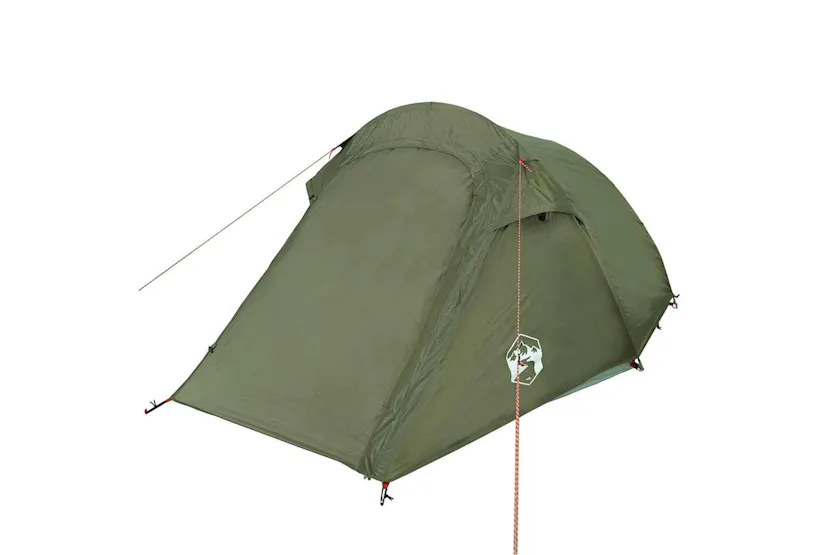 Vidaxl Camping Tent Tunnel 3-person Olive Green Waterproof Vidaxl Camping Tent Tunnel 3-person Olive Green Waterproof