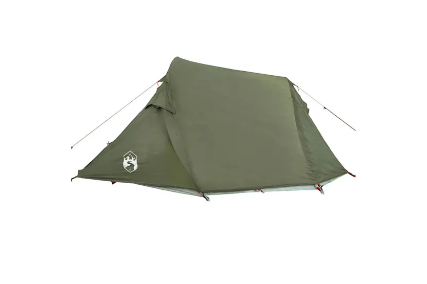 Vidaxl Camping Tent Tunnel 3-person Olive Green Waterproof Vidaxl Camping Tent Tunnel 3-person Olive Green Waterproof