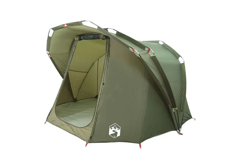 Vidaxl Fishing Tent 4-person Olive Green Waterproof Vidaxl Fishing Tent 4-person Olive Green Waterproof