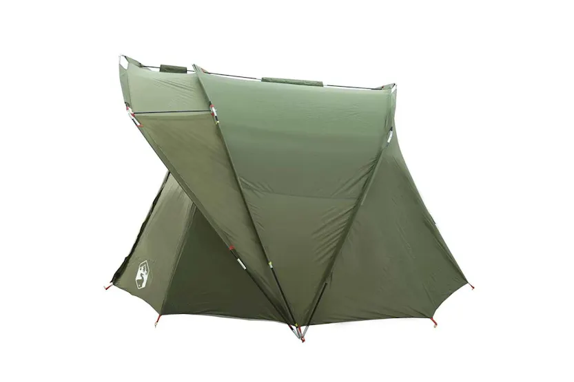 Vidaxl Fishing Tent 4-person Olive Green Waterproof Vidaxl Fishing Tent 4-person Olive Green Waterproof