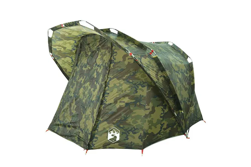 Vidaxl Fishing Tent 4-person Camouflage Waterproof Vidaxl Fishing Tent 4-person Camouflage Waterproof