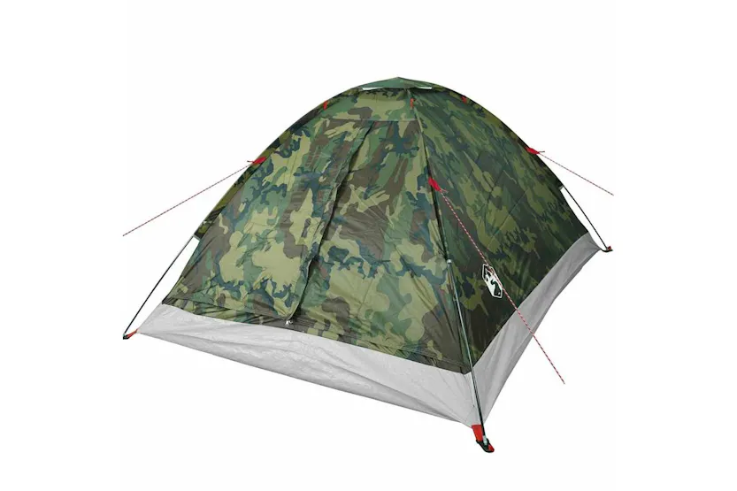 Vidaxl Camping Tent Dome 4-person Camouflage Waterproof Vidaxl Camping Tent Dome 4-person Camouflage Waterproof