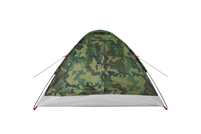 Vidaxl Camping Tent Dome 4-person Camouflage Waterproof Vidaxl Camping Tent Dome 4-person Camouflage Waterproof