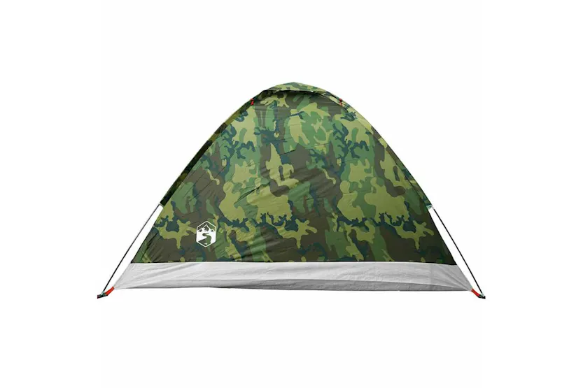 Vidaxl Camping Tent Dome 4-person Camouflage Waterproof Vidaxl Camping Tent Dome 4-person Camouflage Waterproof