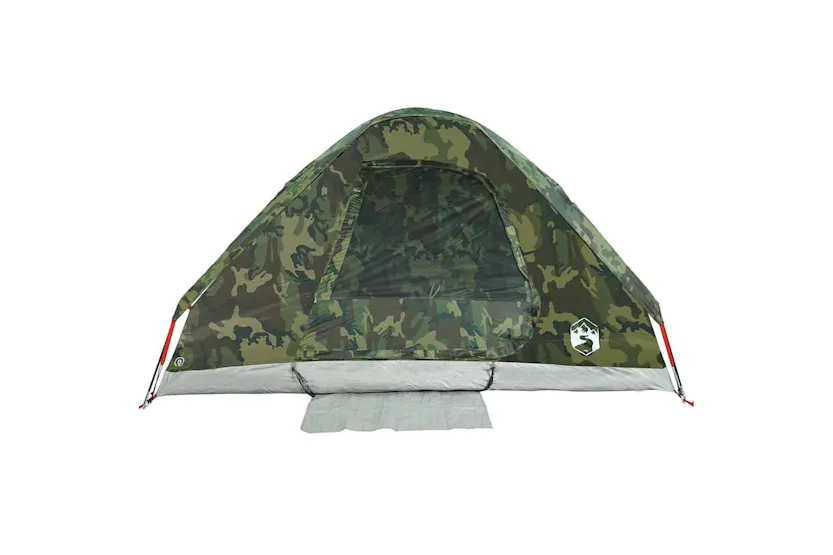 Vidaxl Camping Tent Dome 4-person Camouflage Waterproof Vidaxl Camping Tent Dome 4-person Camouflage Waterproof