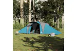 Vidaxl Family Tent Dome 6-person Blue Waterproof Vidaxl Family Tent Dome 6-person Blue Waterproof