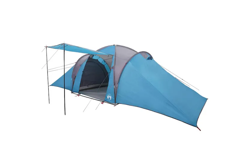 Vidaxl Family Tent Dome 6-person Blue Waterproof Vidaxl Family Tent Dome 6-person Blue Waterproof