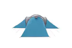 Vidaxl Family Tent Dome 6-person Blue Waterproof Vidaxl Family Tent Dome 6-person Blue Waterproof