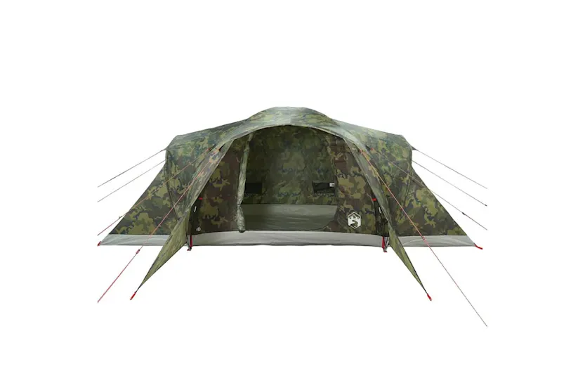 Vidaxl Family Tent Dome 6-person Camouflage Waterproof Vidaxl Family Tent Dome 6-person Camouflage Waterproof