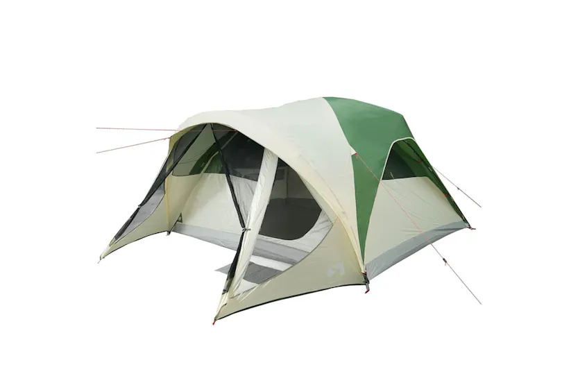 Vidaxl Family Tent Tunnel 6-person Green Waterproof Vidaxl Family Tent Tunnel 6-person Green Waterproof