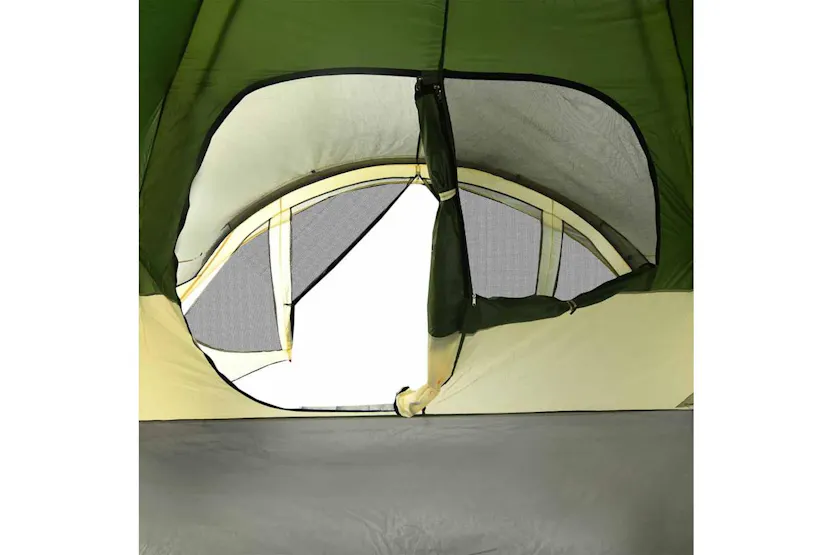 Vidaxl Family Tent Tunnel 6-person Green Waterproof Vidaxl Family Tent Tunnel 6-person Green Waterproof