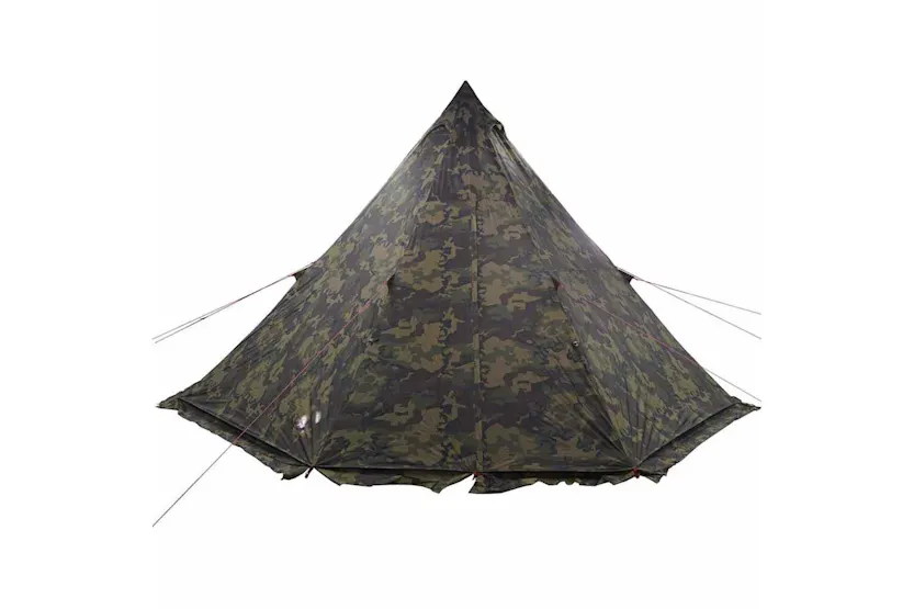 Vidaxl Family Tent Tipi 8-person Camouflage Waterproof Vidaxl Family Tent Tipi 8-person Camouflage Waterproof