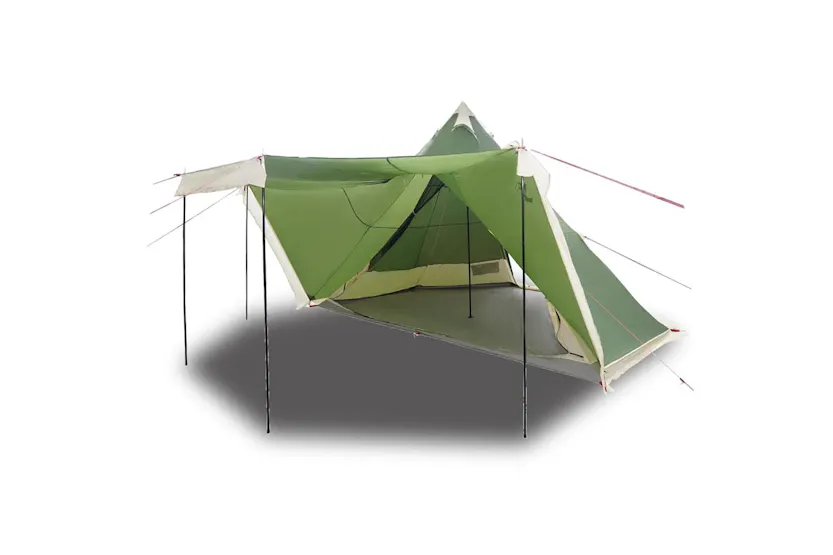 Vidaxl Family Tent Tipi 8-person Green Waterproof Vidaxl Family Tent Tipi 8-person Green Waterproof