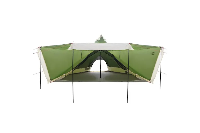 Vidaxl Family Tent Tipi 8-person Green Waterproof Vidaxl Family Tent Tipi 8-person Green Waterproof