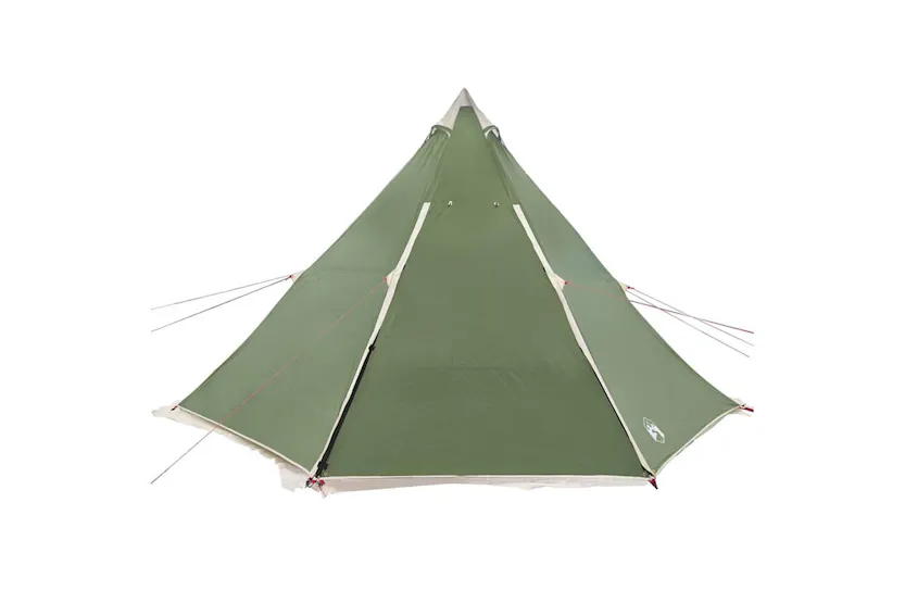 Vidaxl Family Tent Tipi 8-person Green Waterproof Vidaxl Family Tent Tipi 8-person Green Waterproof