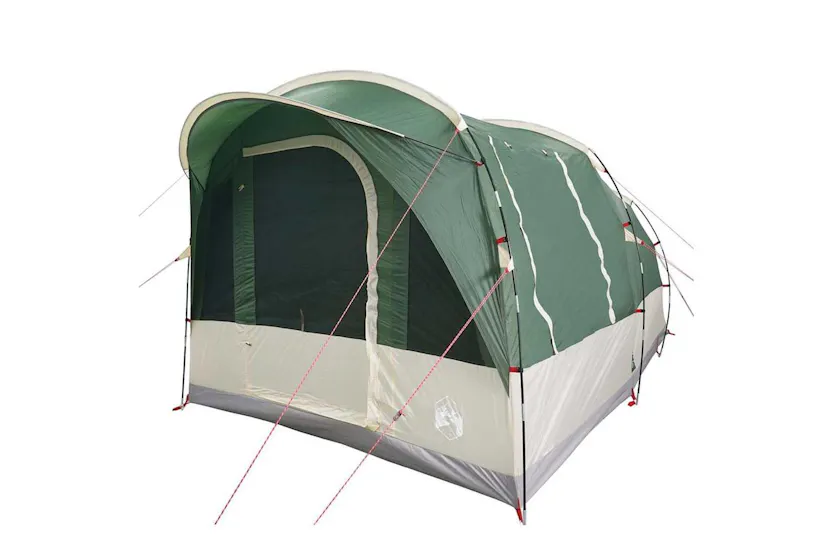 Vidaxl Camping Tent Tunnel 3-person Green Waterproof Vidaxl Camping Tent Tunnel 3-person Green Waterproof