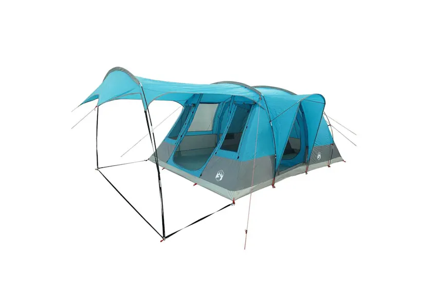 Vidaxl Camping Tent Tunnel 5-person Blue Waterproof Vidaxl Camping Tent Tunnel 5-person Blue Waterproof