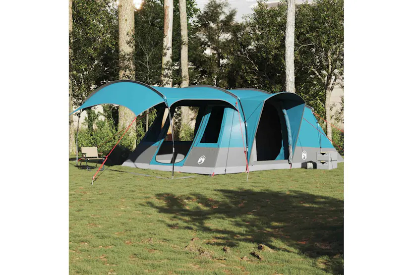Vidaxl Camping Tent Tunnel 5-person Blue Waterproof Vidaxl Camping Tent Tunnel 5-person Blue Waterproof