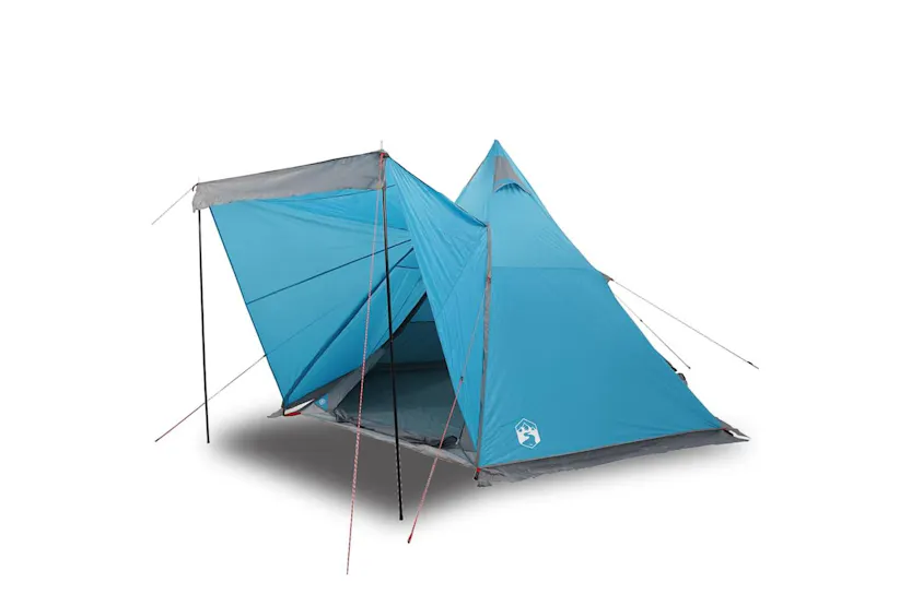 Vidaxl Family Tent Tipi 6-person Blue Waterproof Vidaxl Family Tent Tipi 6-person Blue Waterproof