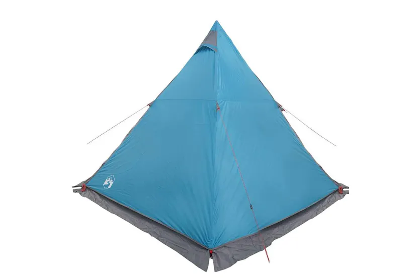 Vidaxl Family Tent Tipi 6-person Blue Waterproof Vidaxl Family Tent Tipi 6-person Blue Waterproof