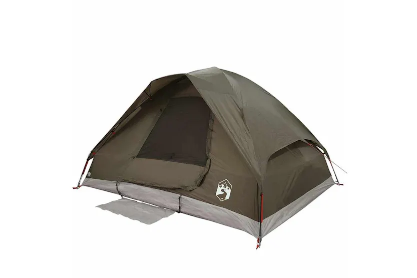 Vidaxl Family Tent Dome 6-person Brown Waterproof Vidaxl Family Tent Dome 6-person Brown Waterproof