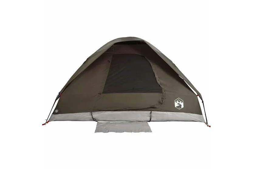 Vidaxl Family Tent Dome 6-person Brown Waterproof Vidaxl Family Tent Dome 6-person Brown Waterproof