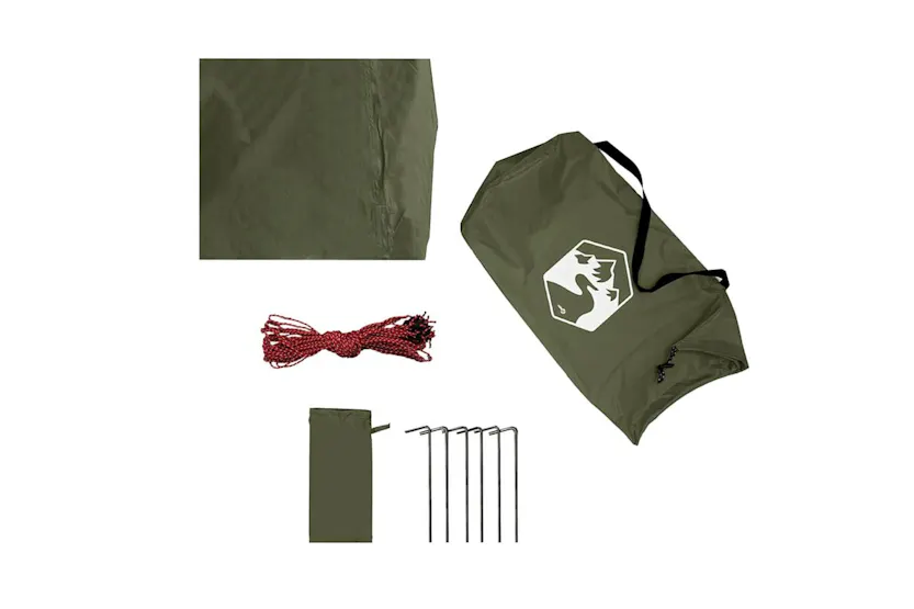 Vidaxl Camping Tarp Olive Green 438x376x212 Cm Waterproof Vidaxl Camping Tarp Olive Green 438x376x212 Cm Waterproof