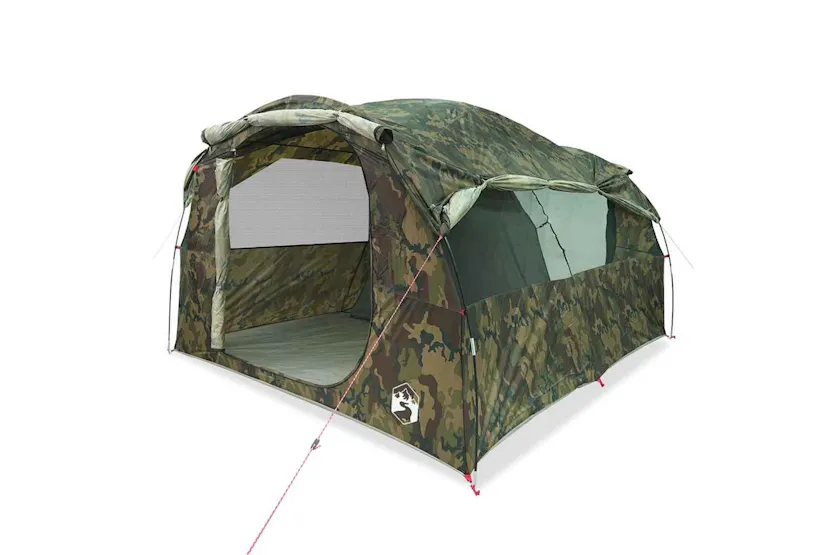 Vidaxl Family Tent Tunnel 6-person Camouflage Waterproof Vidaxl Family Tent Tunnel 6-person Camouflage Waterproof