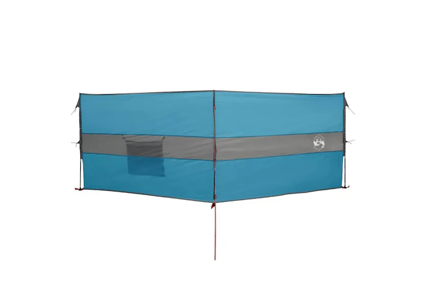 Vidaxl Camping Windbreak Blue 344x120 Cm Waterproof Vidaxl Camping Windbreak Blue 344x120 Cm Waterproof