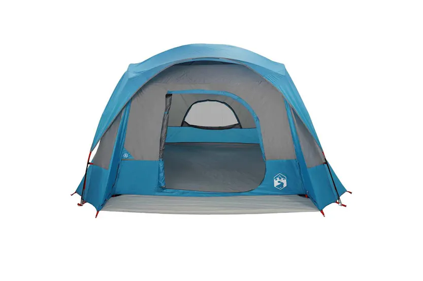 Vidaxl Family Tent Cabin 6-person Blue Waterproof Vidaxl Family Tent Cabin 6-person Blue Waterproof