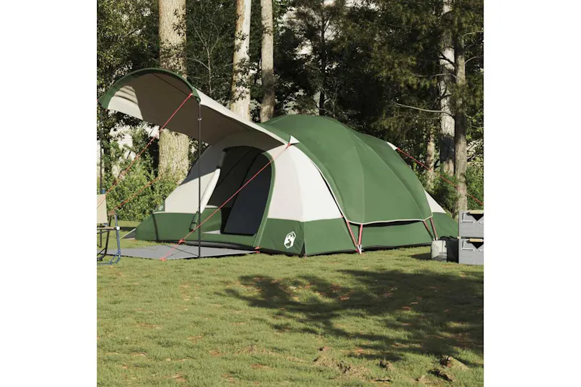 Vidaxl Family Tent Tunnel 8-person Green Waterproof Vidaxl Family Tent Tunnel 8-person Green Waterproof