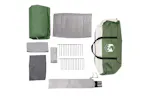 Vidaxl Family Tent Tunnel 8-person Green Waterproof Vidaxl Family Tent Tunnel 8-person Green Waterproof