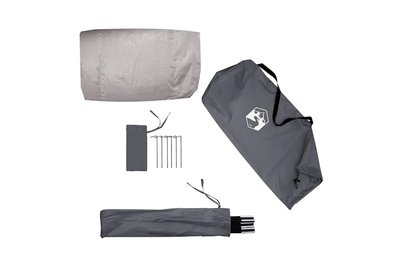 Vidaxl Beach Tent 2-person Grey Waterproof Vidaxl Beach Tent 2-person Grey Waterproof