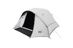Vidaxl Camping Tent Cabin 4-person White Blackout Fabric Waterproof Vidaxl Camping Tent Cabin 4-person White Blackout Fabric Waterproof
