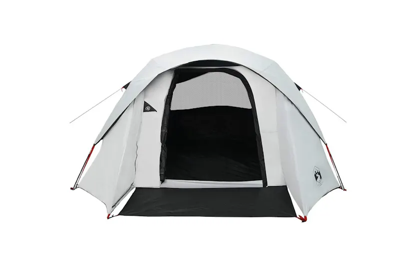 Vidaxl Camping Tent Cabin 4-person White Blackout Fabric Waterproof Vidaxl Camping Tent Cabin 4-person White Blackout Fabric Waterproof