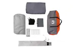Vidaxl Family Tent Tunnel 8-person Grey And Orange Waterproof Vidaxl Family Tent Tunnel 8-person Grey And Orange Waterproof